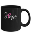 Breast Cancer Awareness Pink Ribbon Hope Mug Coffee Mug | Teecentury.com