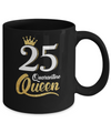 Born In 1997 My 25th Birthday Quarantine Queen Mug Coffee Mug | Teecentury.com