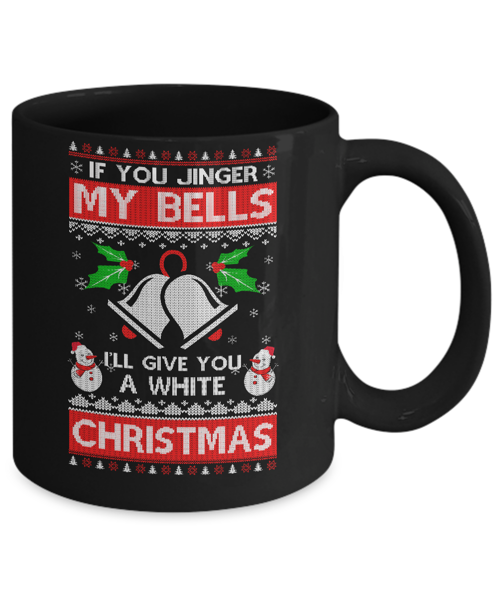 Jingle Bells Reindeer Mug (18 oz)