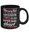 And God Said Let There Be February Girl Ears Arms Love Heart Mug Coffee Mug | Teecentury.com