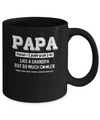 Papa Like A Grandpa Only Cooler Fathers Day Gift Mug Coffee Mug | Teecentury.com