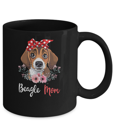 Beagle Mom Gift For Women Dog Lover Mug Coffee Mug | Teecentury.com