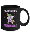 Inspirational Alzheimer's Awareness Unicorn Support Mug Coffee Mug | Teecentury.com