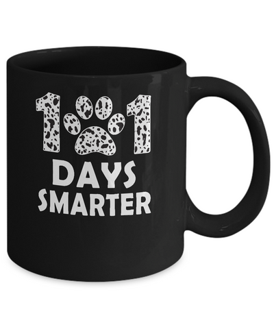 101 Days Smarter Teacher Dogs Days Of School Student Mug Coffee Mug | Teecentury.com
