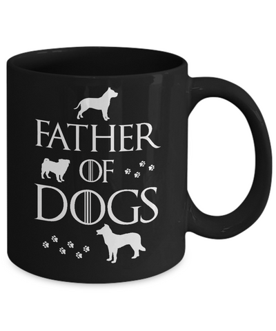Father Of Dogs Dog Lover Mug Coffee Mug | Teecentury.com
