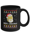 Beery Christmas Ugly Christmas Sweater Christmas Beer Mug Coffee Mug | Teecentury.com