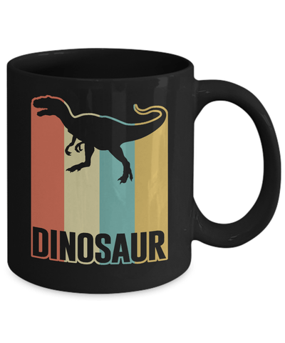 Classic Vintage Retro Style Dinosaur Mug Coffee Mug | Teecentury.com