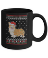 Corgi Christmas Ugly Sweater Lights Dog Xmas Gift Mug Coffee Mug | Teecentury.com