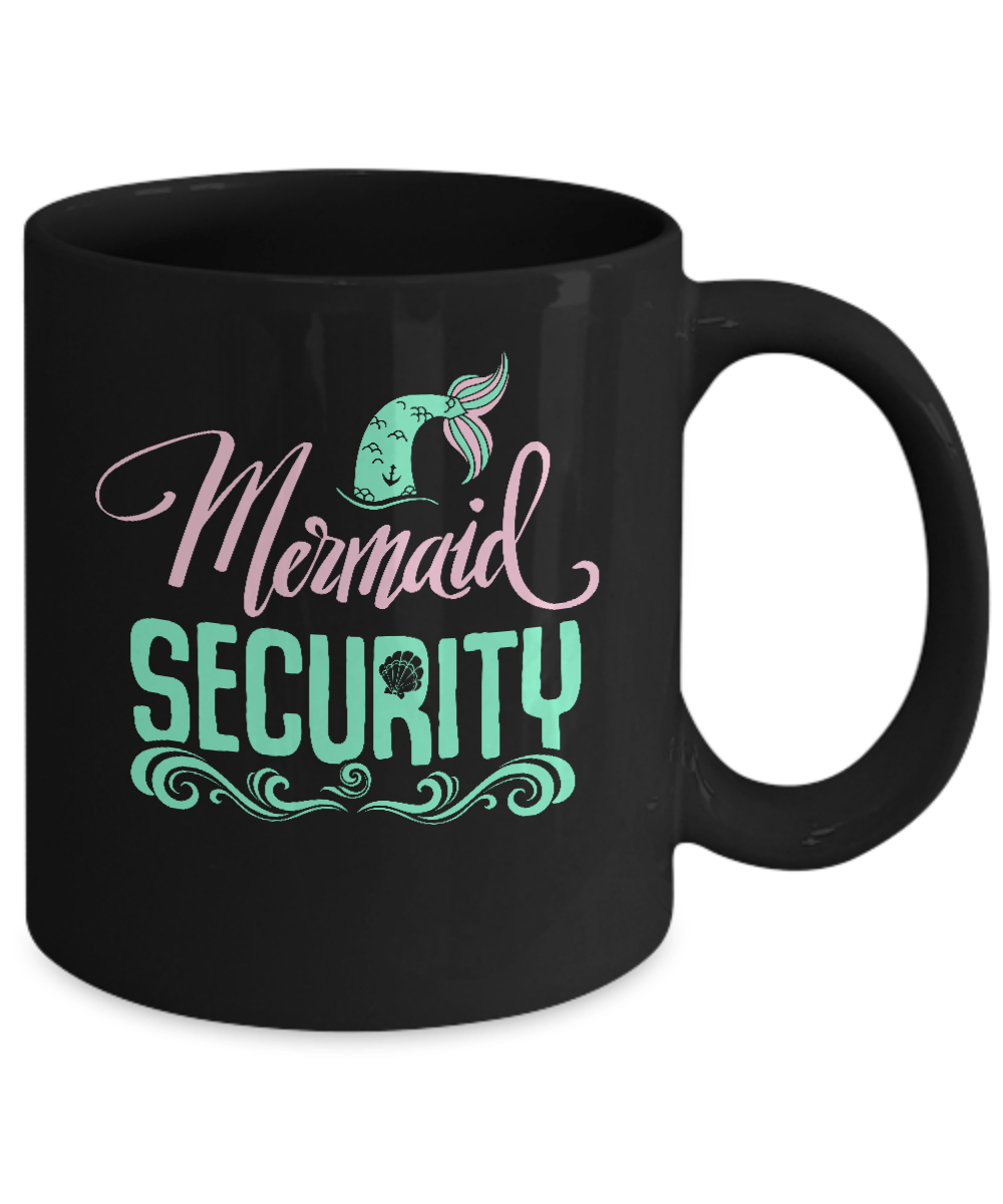 Mermaid Security Mug Coffee Mug | Teecentury.com