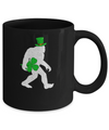 Shamrock Irish Bigfoot St Patrick's Day Mug Coffee Mug | Teecentury.com