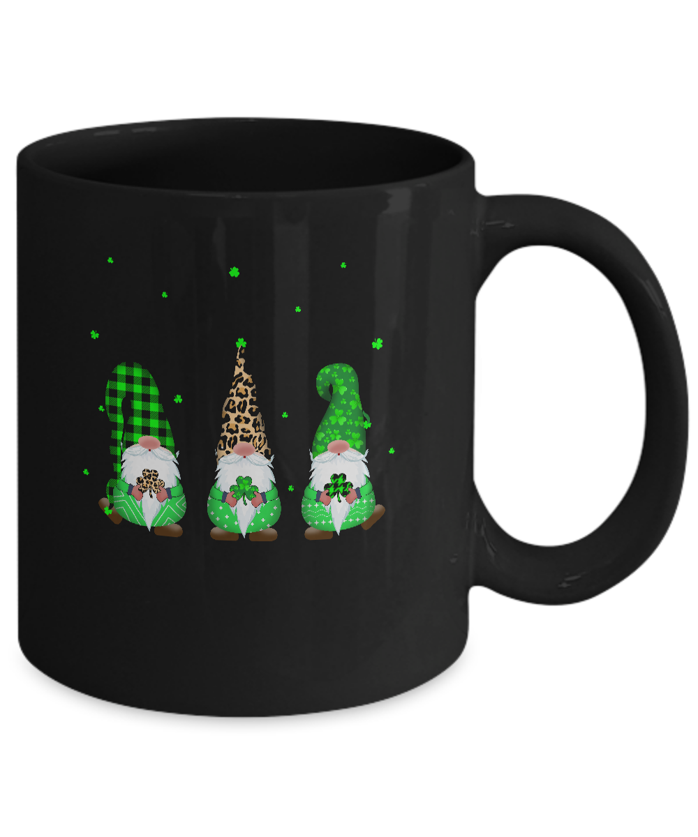 Leprechaun Irish Gnomes Leopard Plaid St Patrick's Day Gifts Mug Coffee Mug | Teecentury.com