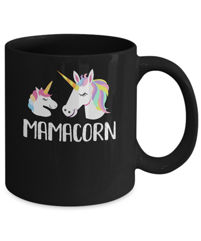 Mamacorn Unicorn Mom And Baby Mothers Day Mug Coffee Mug | Teecentury.com