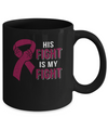 His Fight Is My Fight Multiple Myeloma Awareness Mug Coffee Mug | Teecentury.com