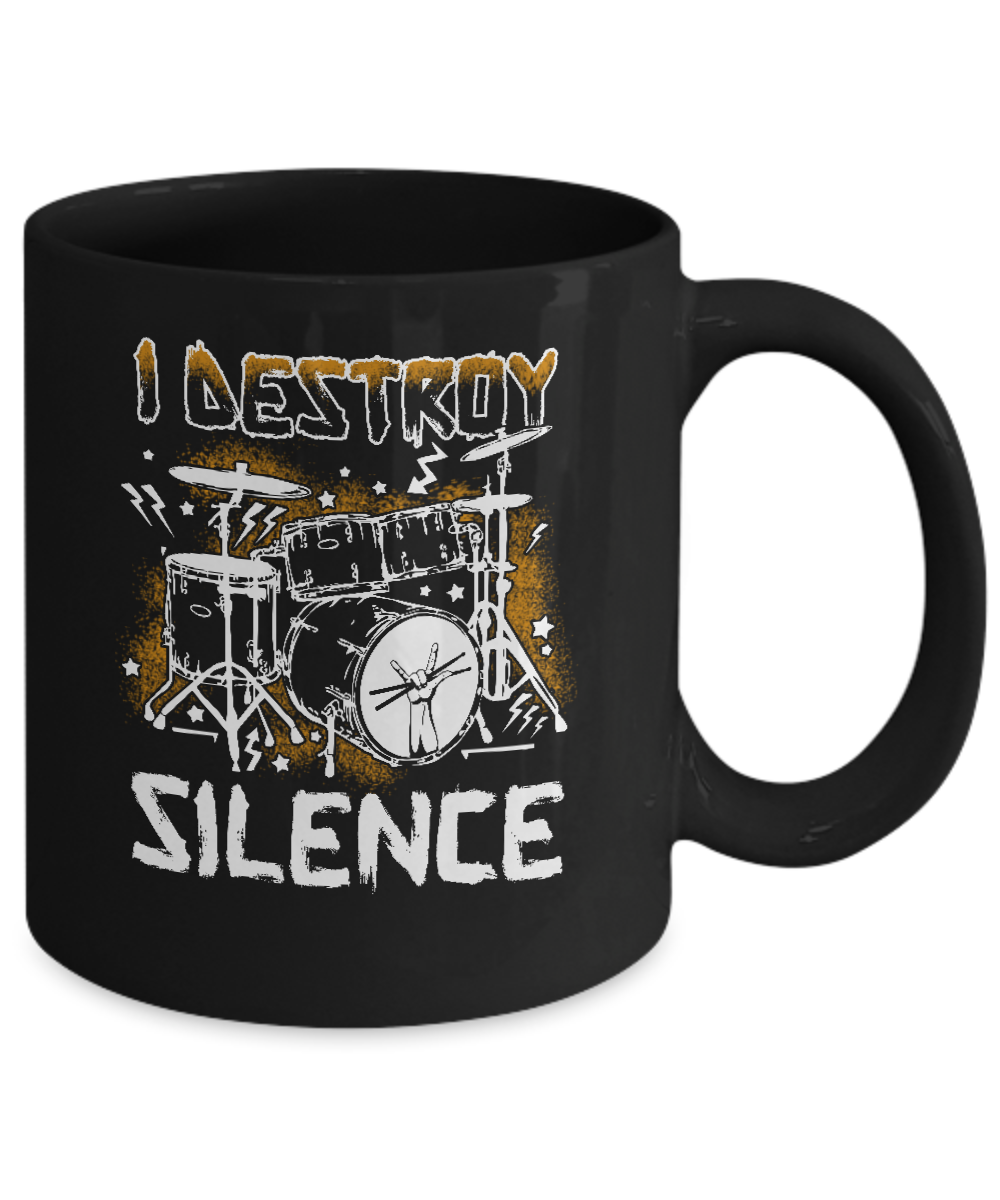 I Destroy Silence Drums Забавен барабанистI Destroy Silence Drums Забавен барабанист  