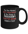 Try Your Hardest Do Your Best Matching Buffalo Teacher Mug Coffee Mug | Teecentury.com