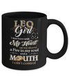 I'm A Leo Girl Lipstick July August Funny Zodiac Birthday Mug Coffee Mug | Teecentury.com
