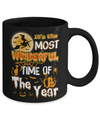 Halloween It's The Most Wonderful Time Of The Year Witches Mug Coffee Mug | Teecentury.com