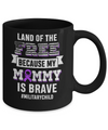 Military Child Month Purple Up Free Brave Mom Pride Mug Coffee Mug | Teecentury.com