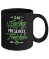 One Lucky Preschool Teacher St Patricks Day Irish Gift Mug Coffee Mug | Teecentury.com