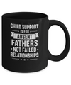 Child Support Is For Absent Fathers Mug Coffee Mug | Teecentury.com