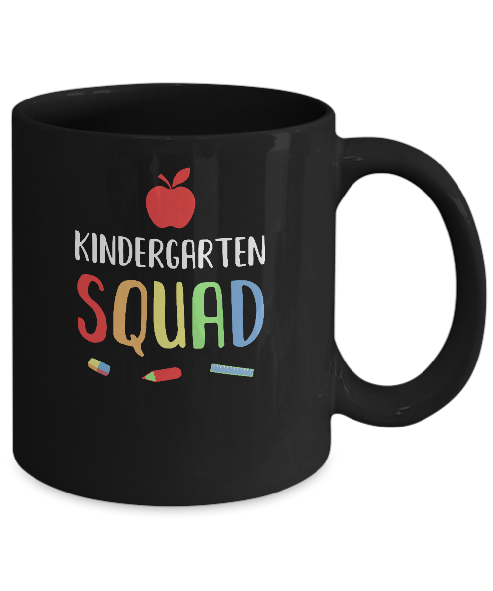 Kindergarten Squad Back To School Teacher Gift Mug Coffee Mug | Teecentury.com