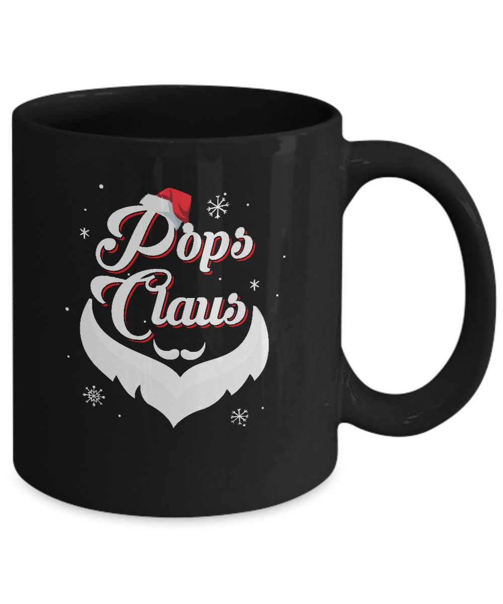 Santa Beard Matching Christmas Pajamas Pops Claus Mug Coffee Mug | Teecentury.com