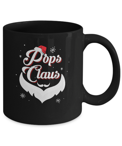 Santa Beard Matching Christmas Pajamas Pops Claus Mug Coffee Mug | Teecentury.com