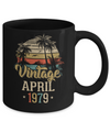 Retro Classic Vintage April 1979 43th Birthday Gift Mug Coffee Mug | Teecentury.com