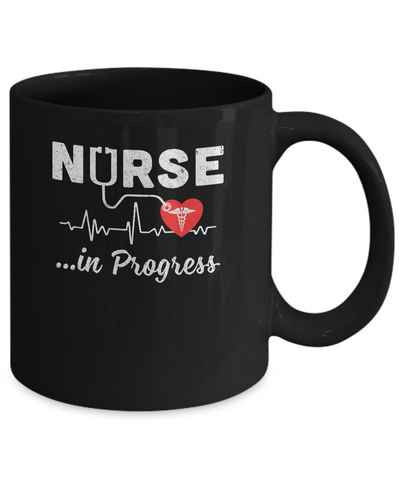 Nurse In Progress Future Nurse Nursing Student Mug Coffee Mug | Teecentury.com