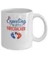 4Th Of July Pregnancy Announcement Baby Firecracker Mug Coffee Mug | Teecentury.com
