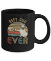 Vintage Best Pug Dad Ever Bump Fit Funny Dad Gifts Mug Coffee Mug | Teecentury.com