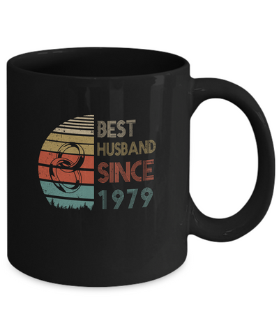 43th Wedding Anniversary Gifts Best Husband Since 1979 Mug Coffee Mug | Teecentury.com