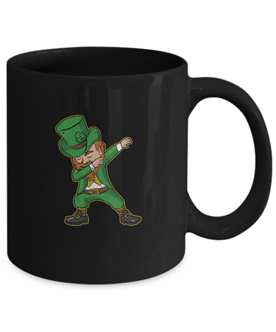 Dabbing St Patricks Day Leprechaun Mug Coffee Mug | Teecentury.com