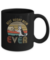 Vintage Best Husky Mom Ever Bump Fit Funny Mom Gifts Mug Coffee Mug | Teecentury.com