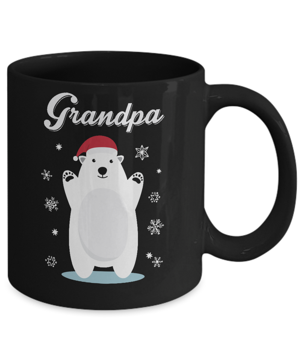 Grandpa Bear Christmas Santa Pajamas Mug Coffee Mug | Teecentury.com
