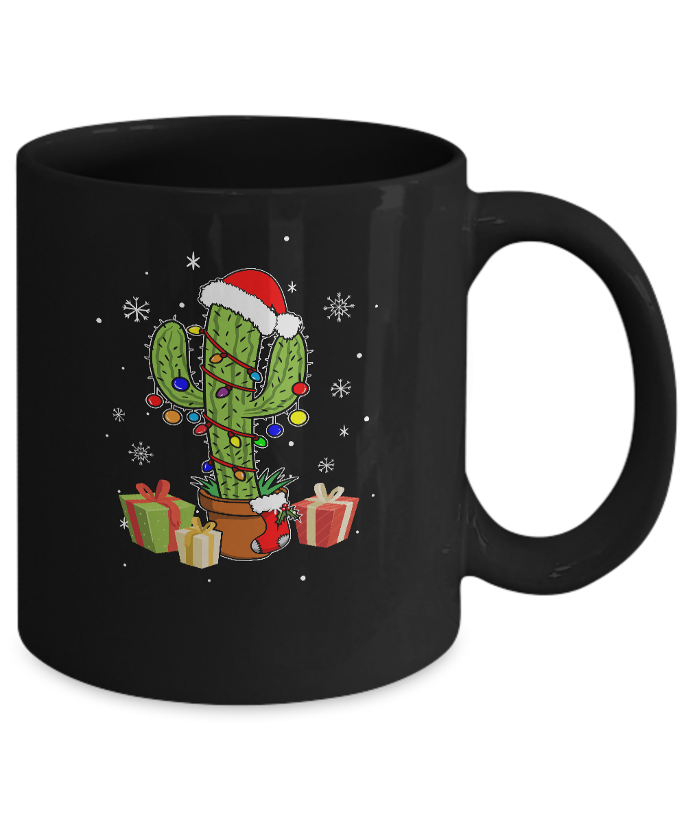 Merry Christmas Succulent Plants Christmas Cactus Mug Coffee Mug | Teecentury.com
