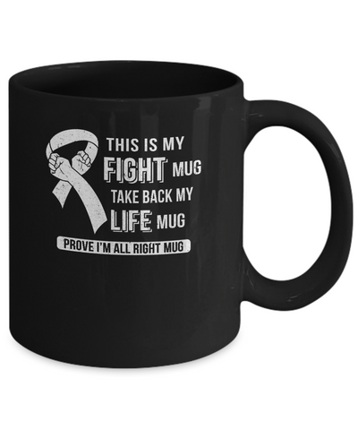 This Is My Fight Lung Cancer Awareness Mug Coffee Mug | Teecentury.com