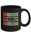 Classic Vintage Legends Are Born In October Birthday Mug Coffee Mug | Teecentury.com