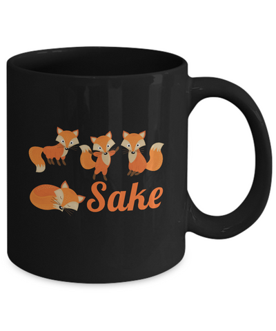 Cute Colorful For Fox Sake Mug Coffee Mug | Teecentury.com