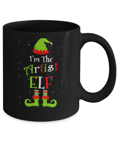 I'm The Artist Elf Family Matching Funny Christmas Group Gift Mug Coffee Mug | Teecentury.com