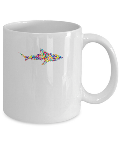 Dot Shark Lovers International Dot Day Mug Coffee Mug | Teecentury.com