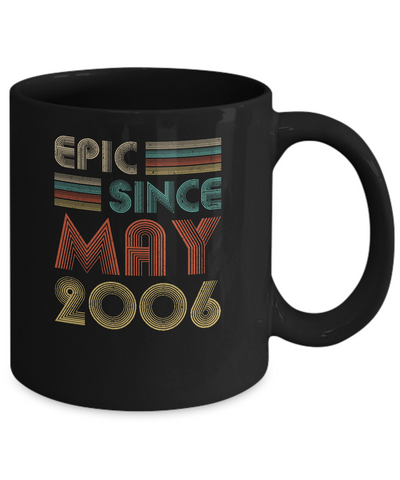 Epic Since May 2006 Vintage 16th Birthday Gifts Mug Coffee Mug | Teecentury.com