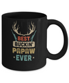 Vintage Best Buckin' PaPaw Ever Deer Hunting Mug Coffee Mug | Teecentury.com