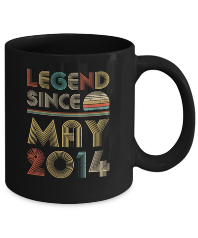 Legend Since May 2014 Vintage 8th Birthday Gifts Mug Coffee Mug | Teecentury.com
