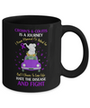 Crohn's And Colitis Awareness Is A Journey Mug Coffee Mug | Teecentury.com