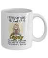 February Girl The Soul Of A Gypsy Funny Birthday Gift Coffee Mug | Teecentury.com