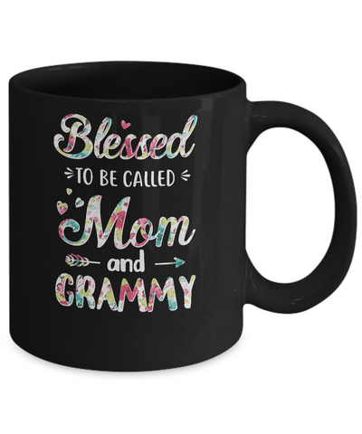 Mothers Day Gifts Blessed To Be Called Mom And Grammy Mug Coffee Mug | Teecentury.com