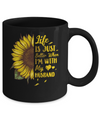 Life Is Just Better When I'm With My Husband Love Wife Mug Coffee Mug | Teecentury.com