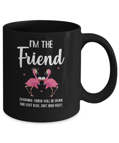 If I Lost Or Drunk Please Return To Friend Flamingo Mug Coffee Mug | Teecentury.com