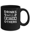 St Patricks Day Shirt Drinks Well With Others Mug Coffee Mug | Teecentury.com